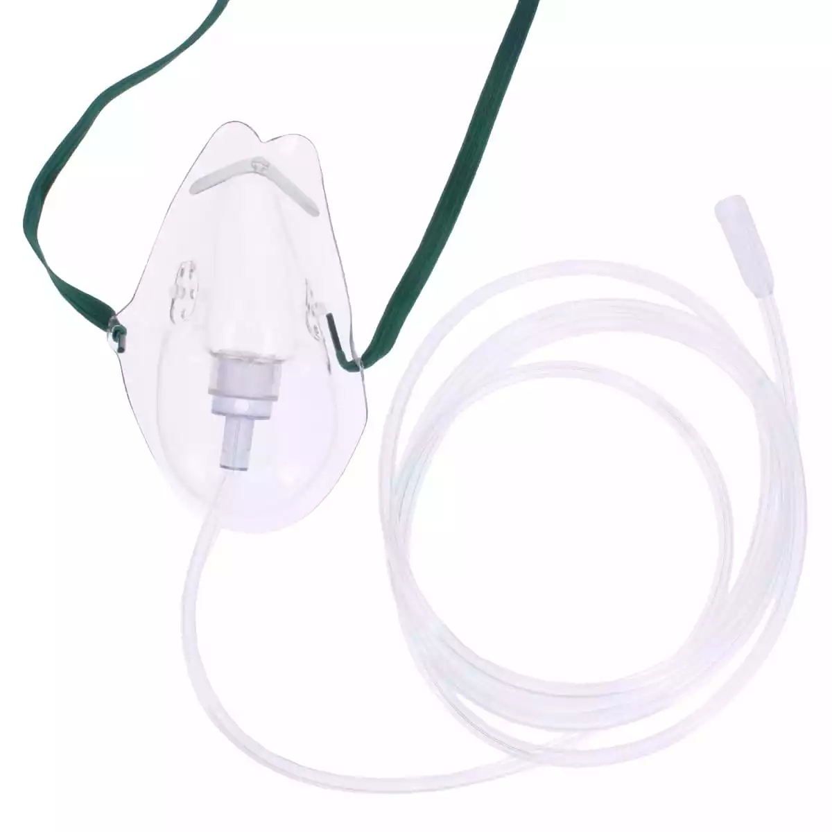  Sauerstoffmaske für Erwachsene mit 213 cm Schlauch