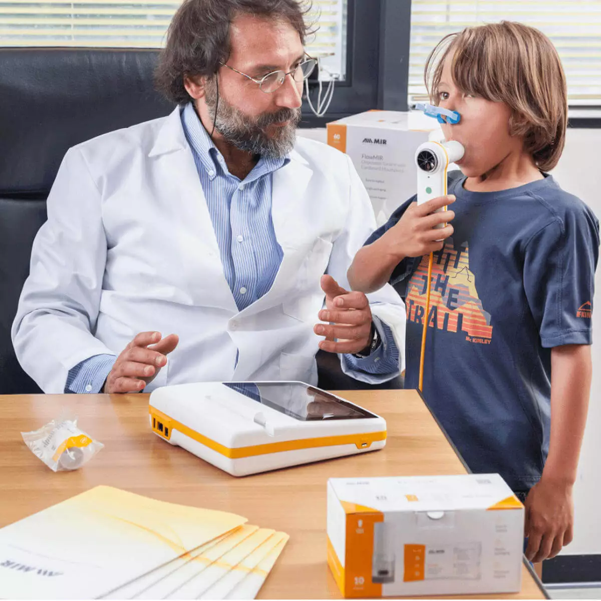 Spirolab Touchscreen Tisch-Spirometer