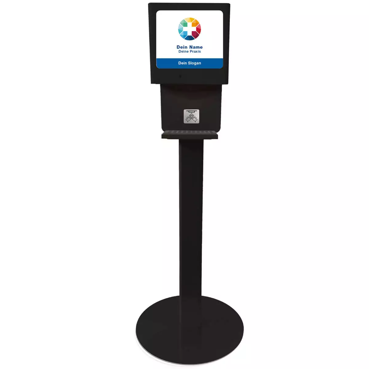  Individualisierbarer Desinfektionsständer