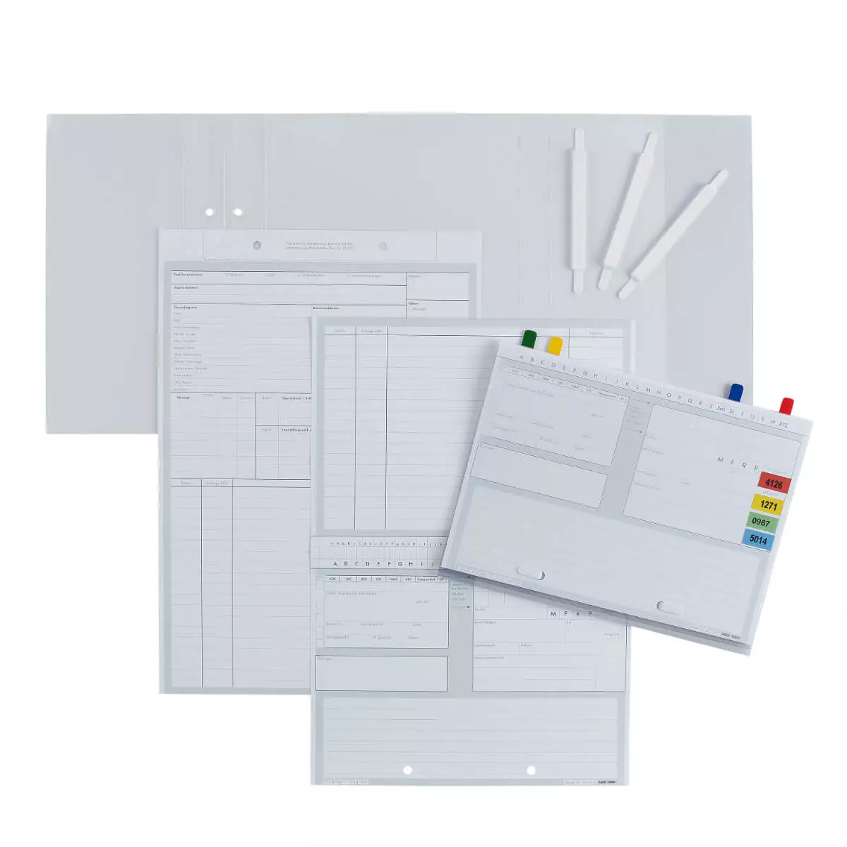  Alphasafe Karteikarten
