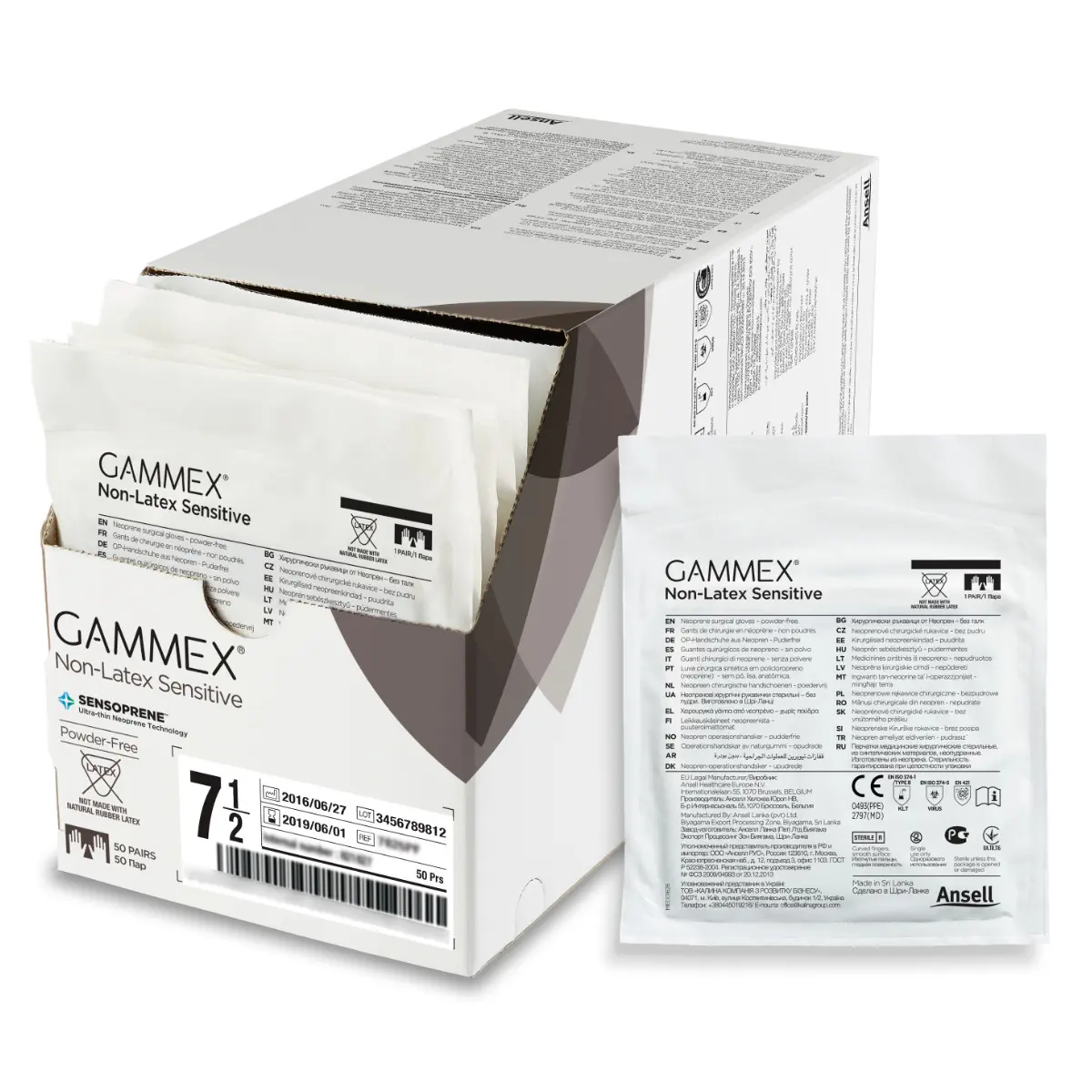GAMMEX Non-Latex Sensitive OP-Handschuhe GAMMEX Non-Latex Sensitive OP-Handschuhe