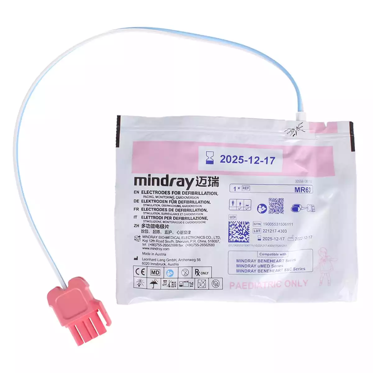  Elektrodenset für Mindray Defibrillator C-Serie