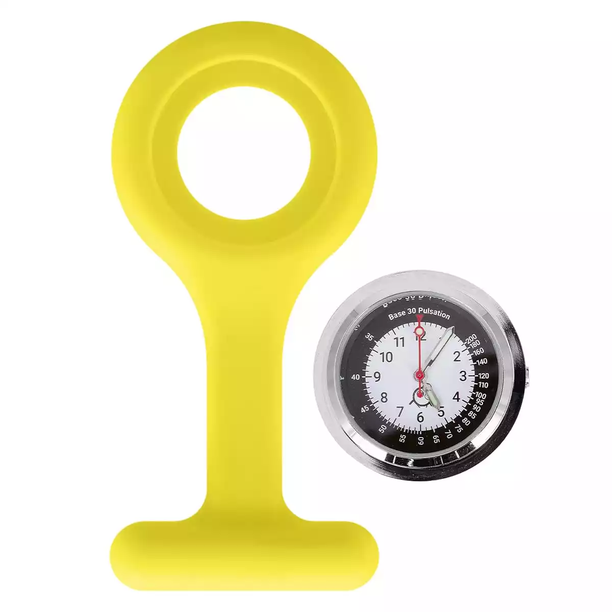 Silikon-Schwesternuhr mit Clip "Tic" Silikon-Schwesternuhr mit Clip "Tic"