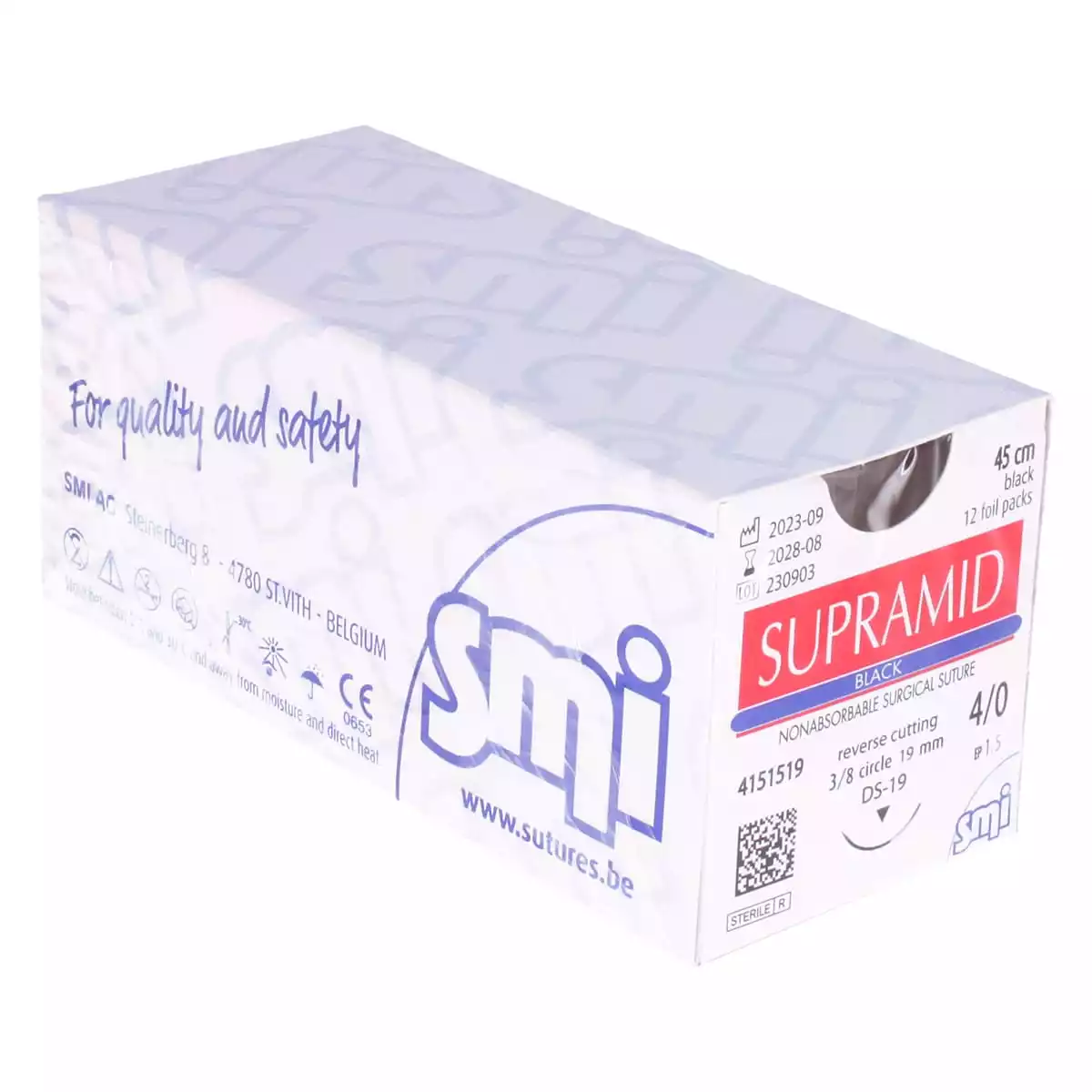 Supramid Black Nahtmaterial Supramid Black Nahtmaterial