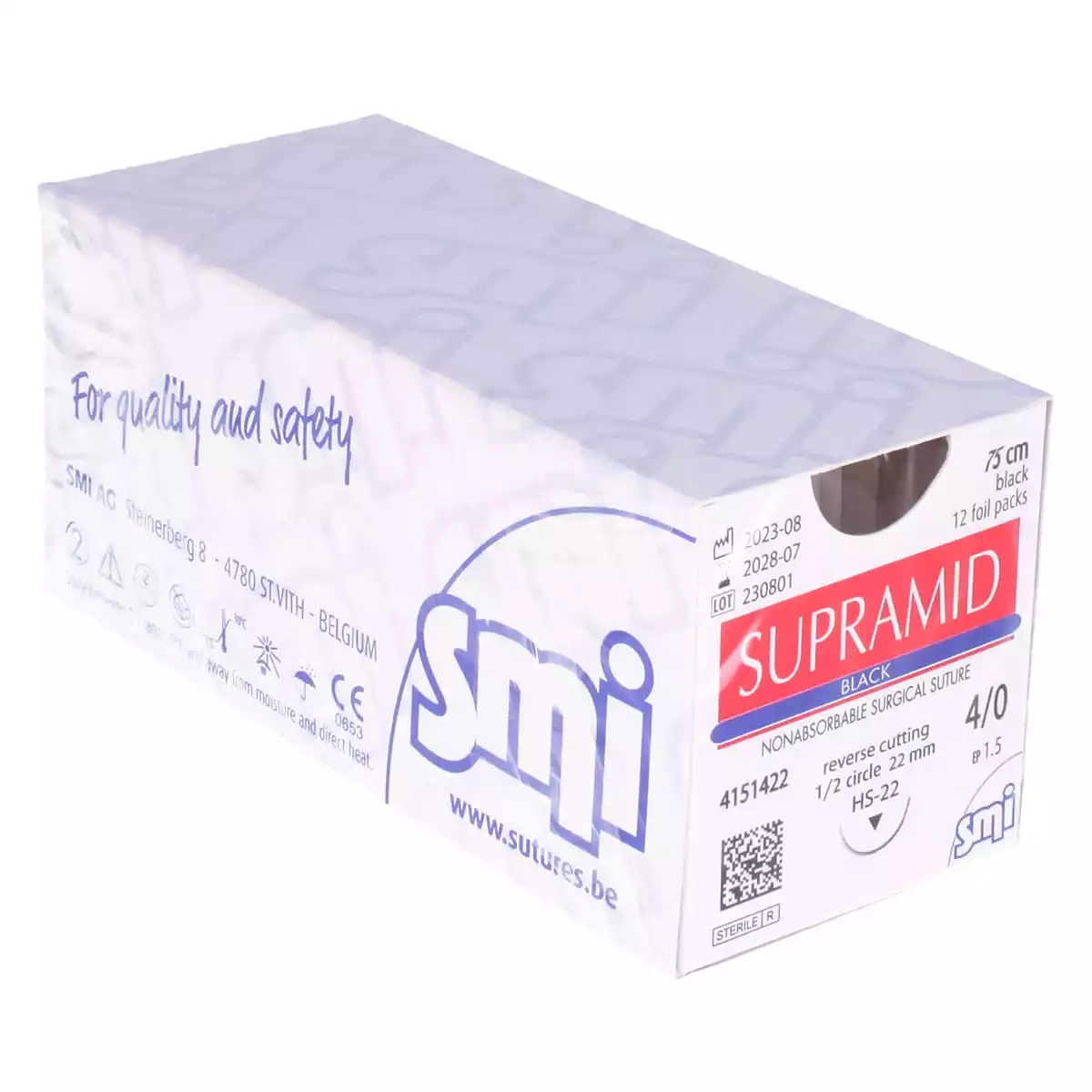  Supramid Black Nahtmaterial