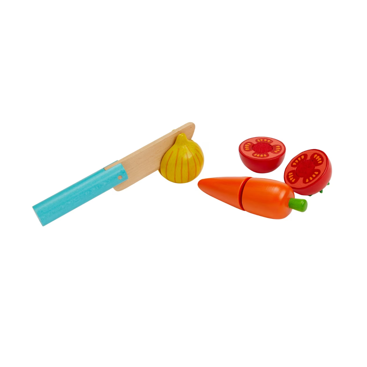  Creative Play – Gemüse mit Messer & Brettchen