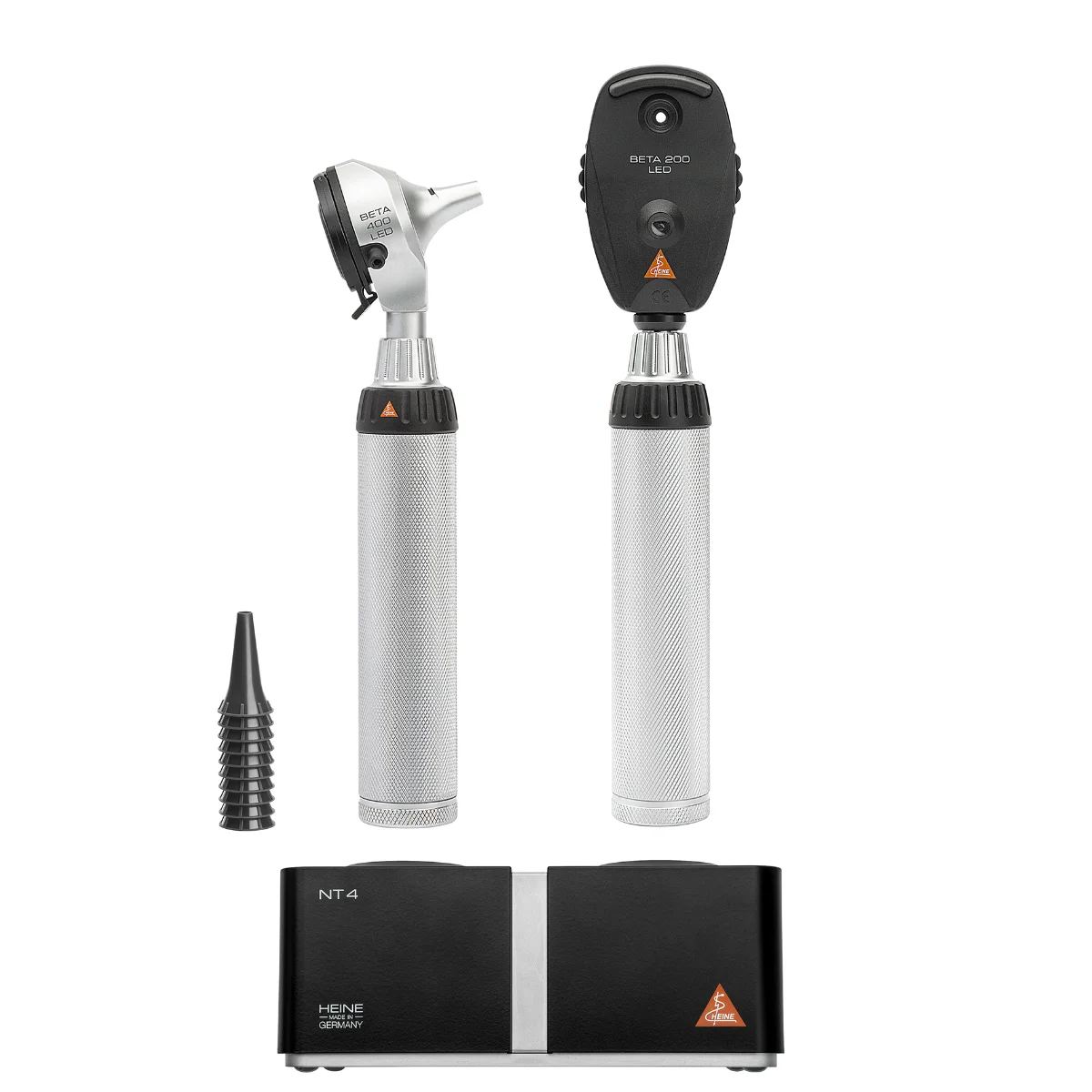 HEINE BETA 400 LED F.O. Otoskop & BETA 200 LED Ophthalmoskop im Set HEINE BETA 400 LED F.O. Otoskop & BETA 200 LED Ophthalmoskop im Set