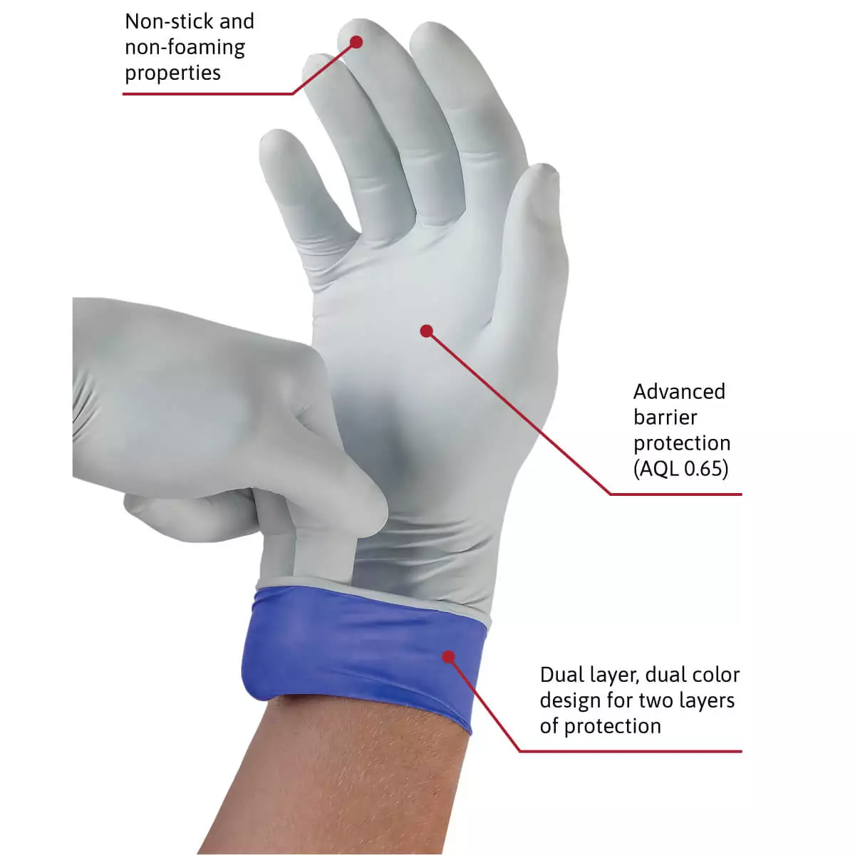  MICROFLEX® LifeStar EC™ 93-868 Nitril-Handschuh