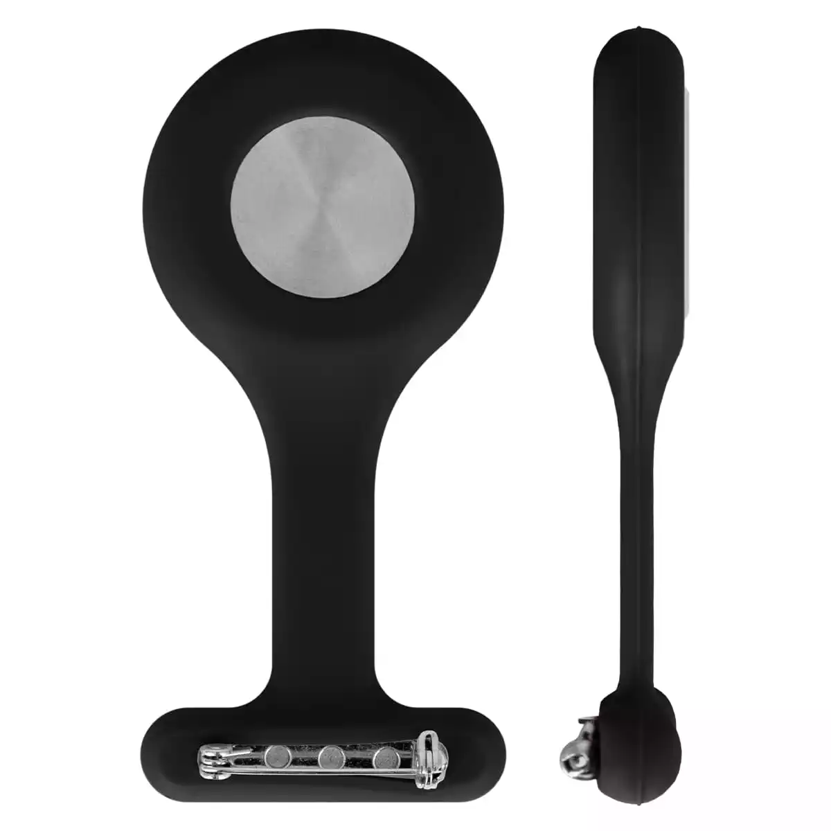  Silikon-Schwesternuhr mit Clip "Tic"