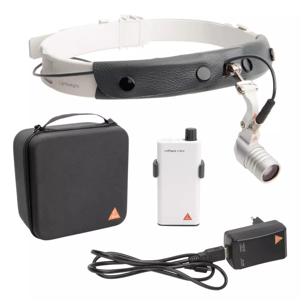  HEINE MicroLight2 Kopfleuchte mit mPack mini