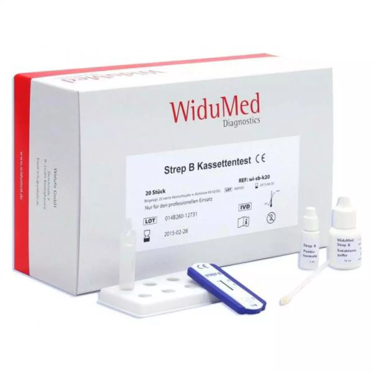  WiduMed Strep B Kassettentest