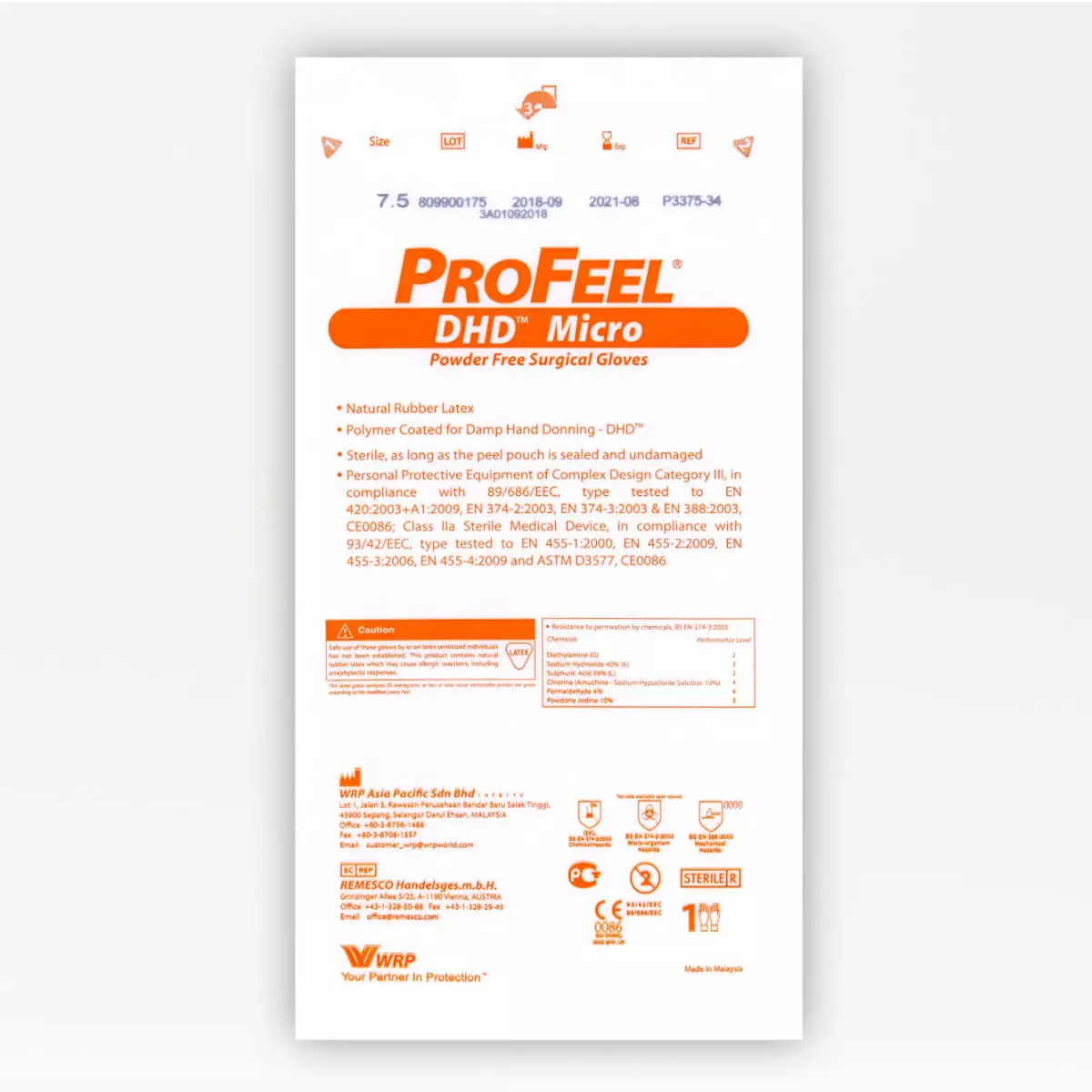  ProFeel DHD Micro Latex-OP-Handschuhe