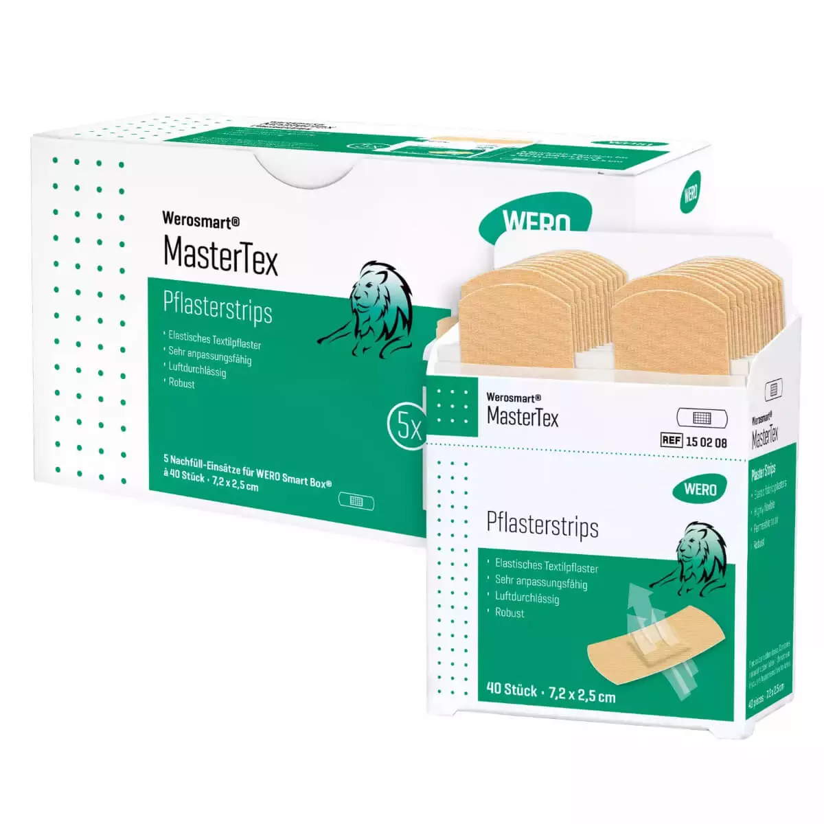 Werosmart MasterTex Pflasterspender-Einsätze Werosmart MasterTex Pflasterspender-Einsätze