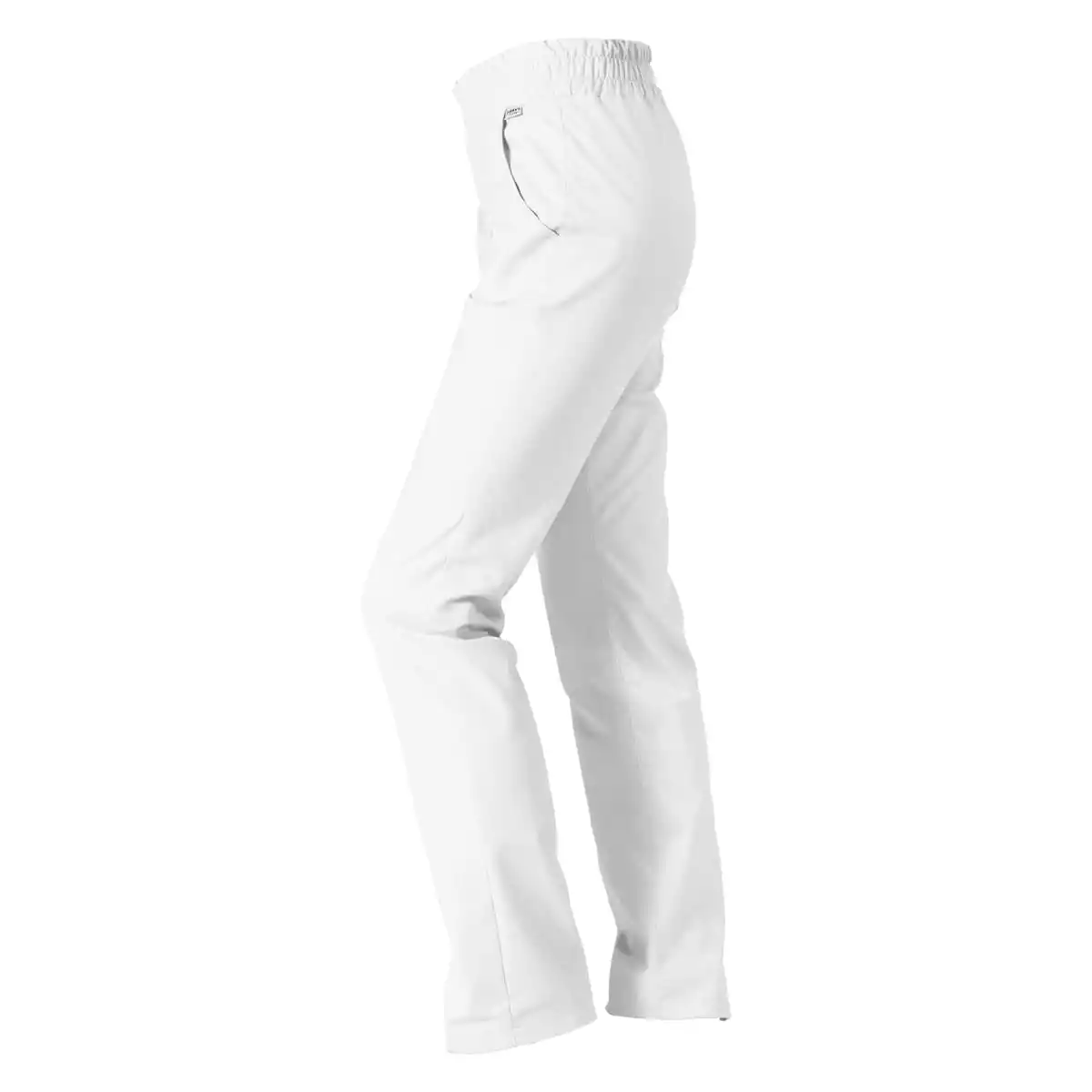  Damenhose Napoli mit Gummibund weiß