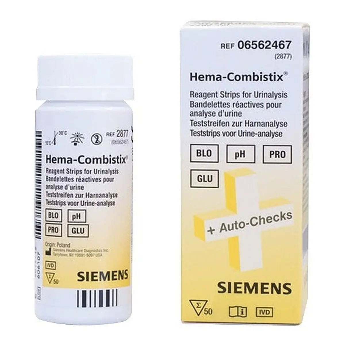  Hema-Combistix Urinteststreifen