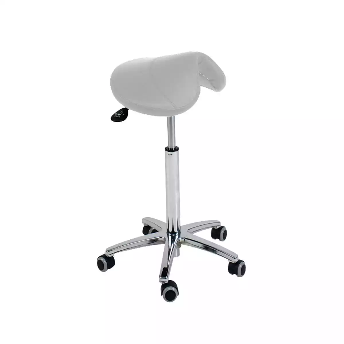 Rollhocker mit Sattelsitz