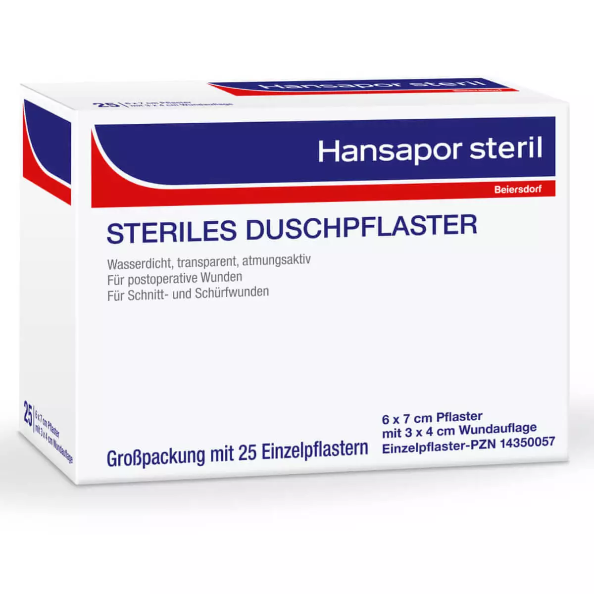  Steriles Duschpflaster
