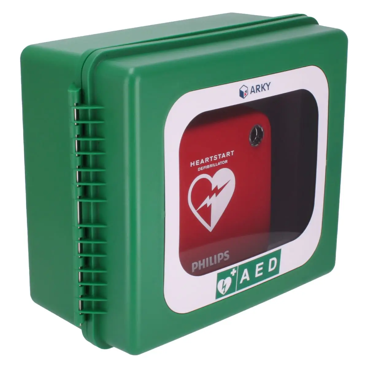AED-Schrank mit Alarm für den Außenbereich AED-Schrank mit Alarm für den Außenbereich