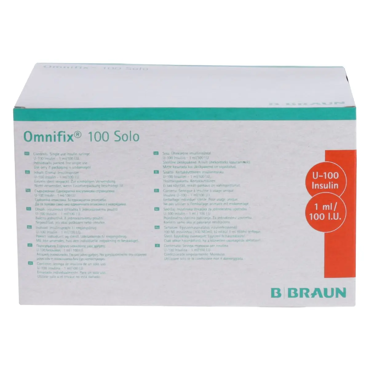 Omnifix 100 Solo Insulinspritzen
