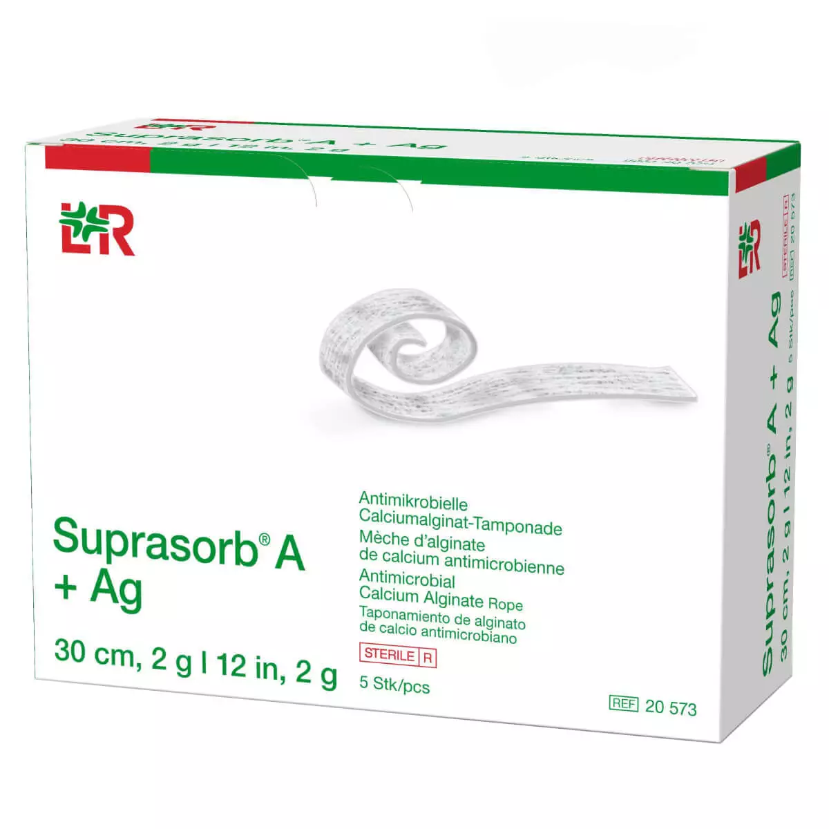  Suprasorb A + Ag Tamponaden