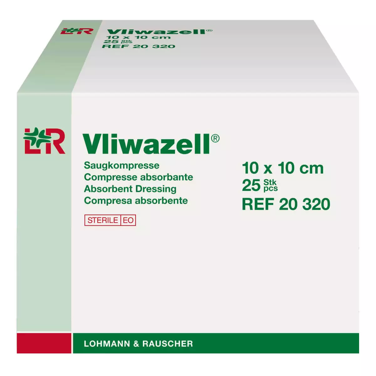  Vliwazell sterile Saugkompressen