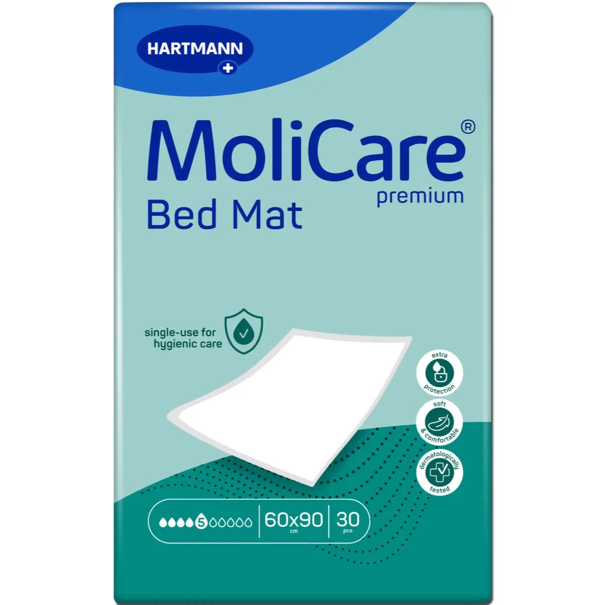 MoliCare Bed Mat Eco Bettschutzeinlagen 5 Tropfen MoliCare Bed Mat Eco Bettschutzeinlagen 5 Tropfen