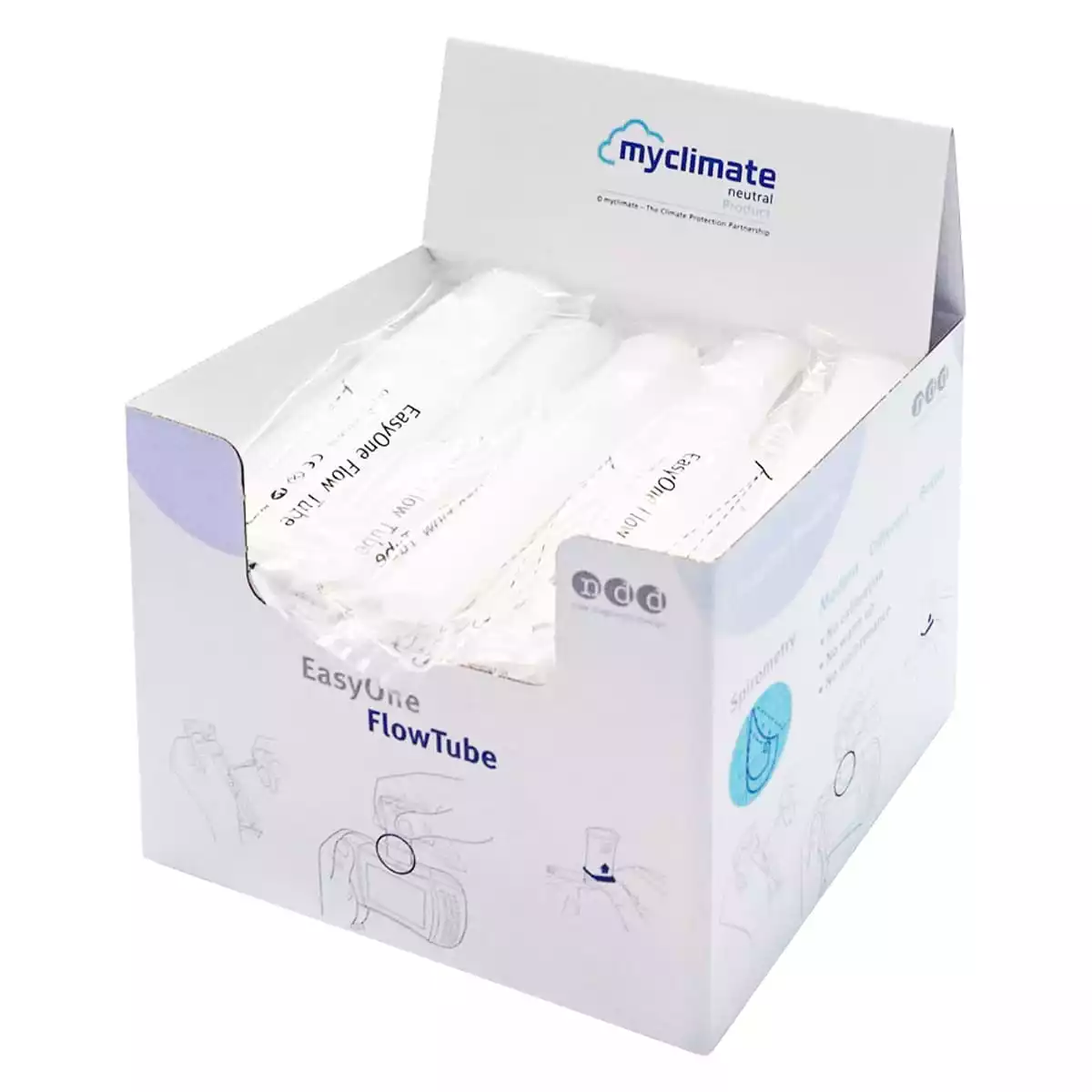  FlowTube Mundstücke für EasyOne Air Spirometer