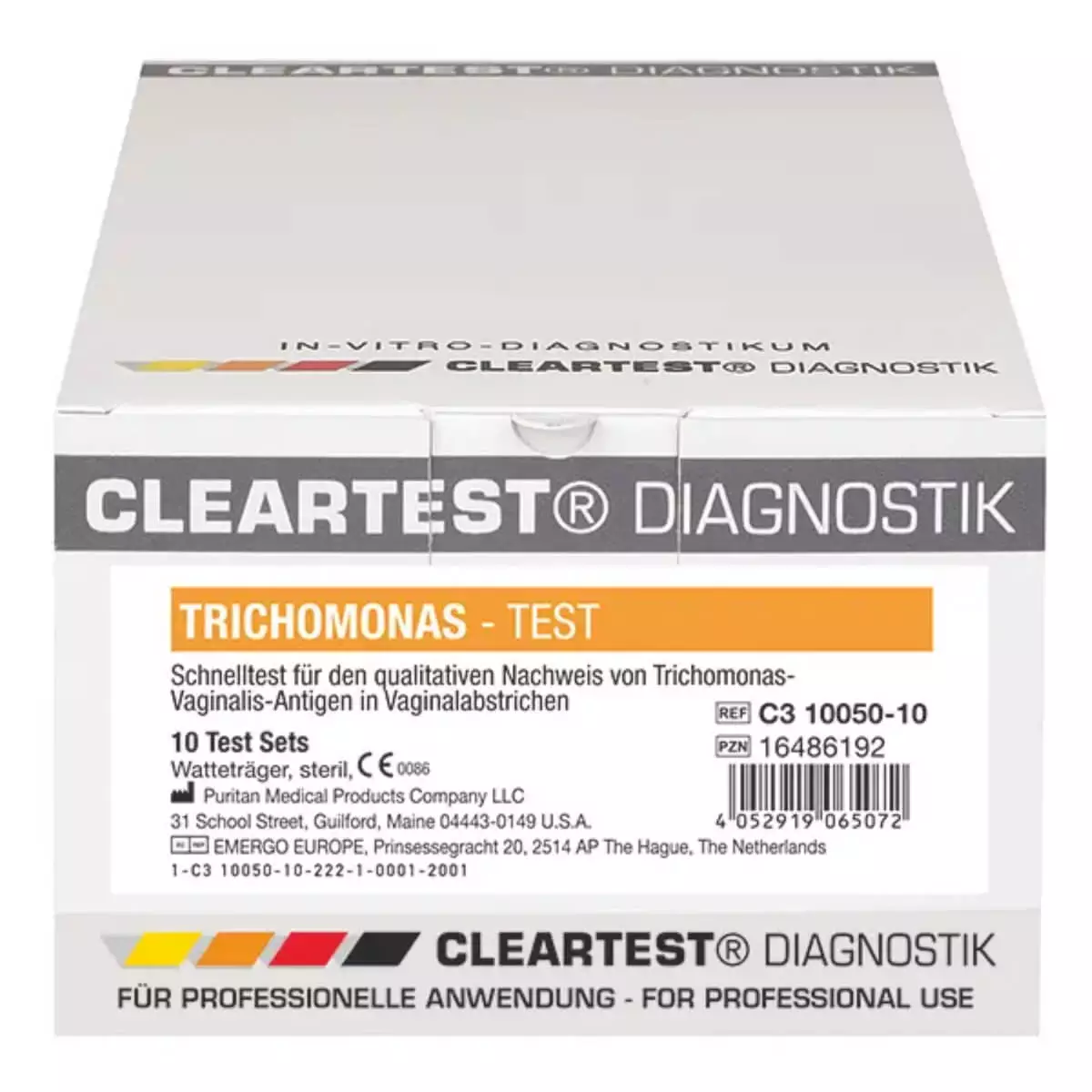  Cleartest Trichomonas Kassettenschnelltest