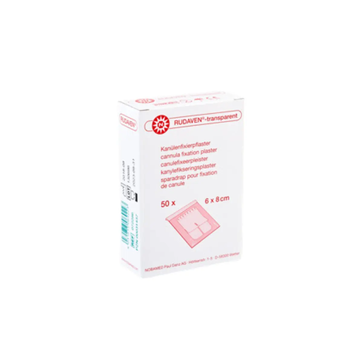  RUDAVEN-transparent Kanülenfixierpflaster