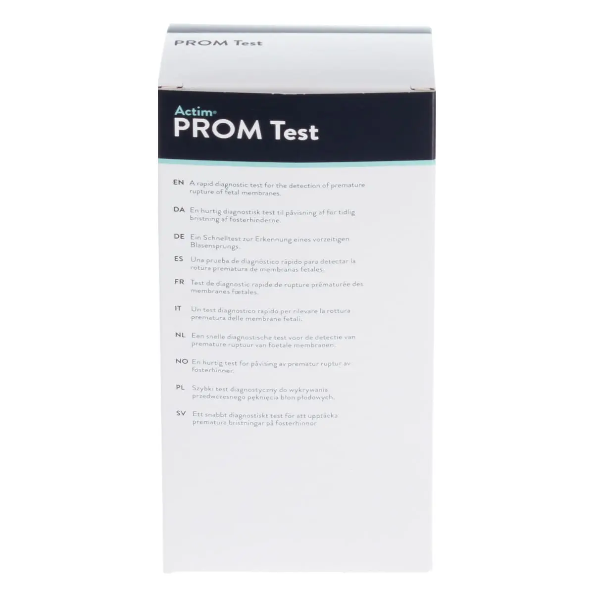 Actim PROM Test Actim PROM Test