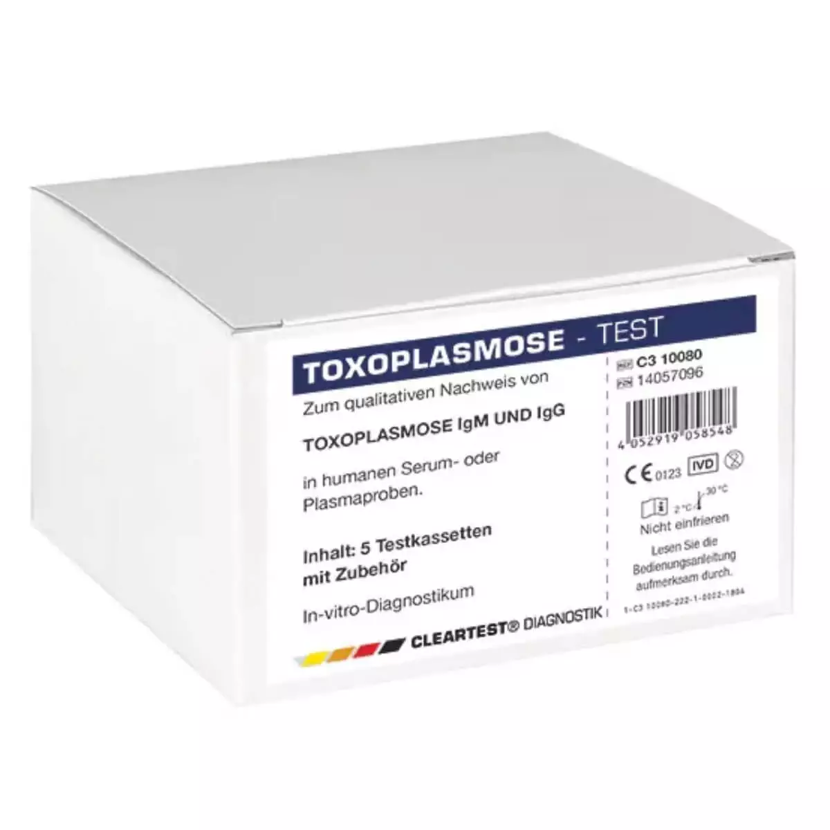  Cleartest Toxo, Parasiten Toxoplasmose Schnelltest