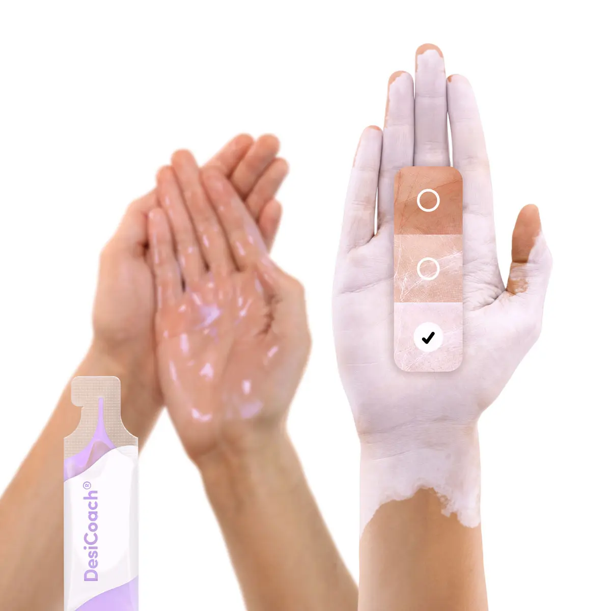  DesiCoach 2Go white Händehygiene-Trainingsset