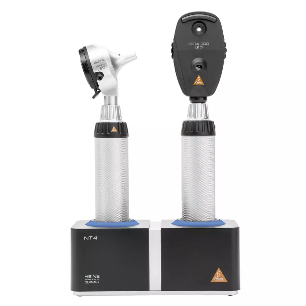  HEINE BETA 400 LED F.O. Otoskop & BETA 200 LED Ophthalmoskop im Set