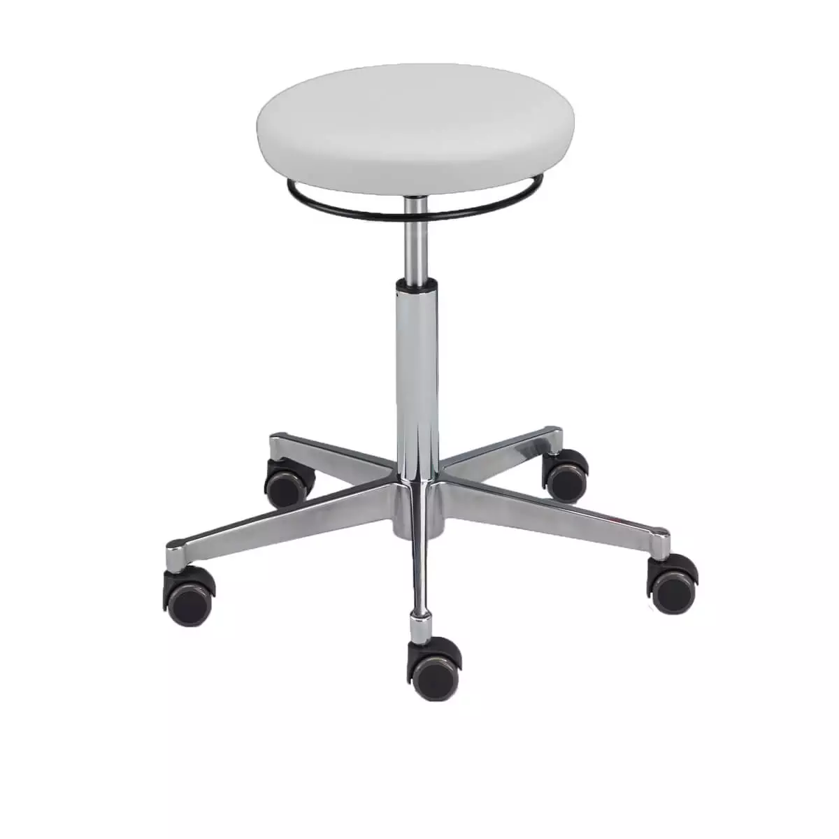  varimed Drehhocker mit Aluminium-Fußkreuz