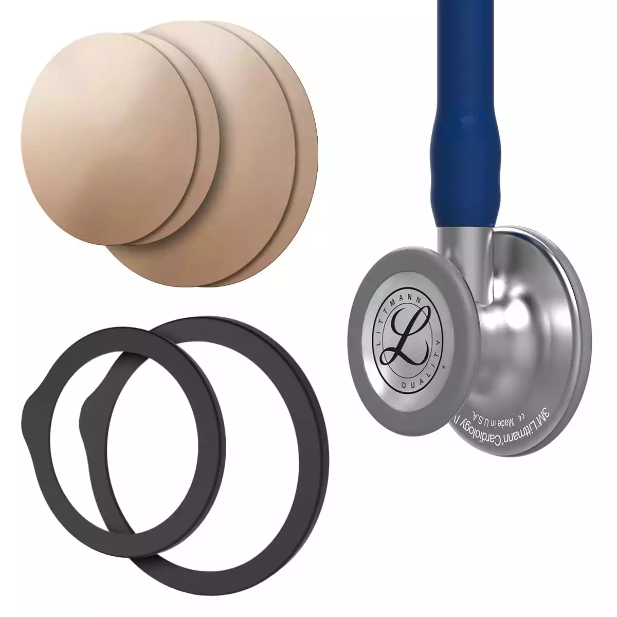 Spar-Bundle: Littmann® Cardiology IV™ Stethoskop + antimikrobielle Kupfermembran "Drums"