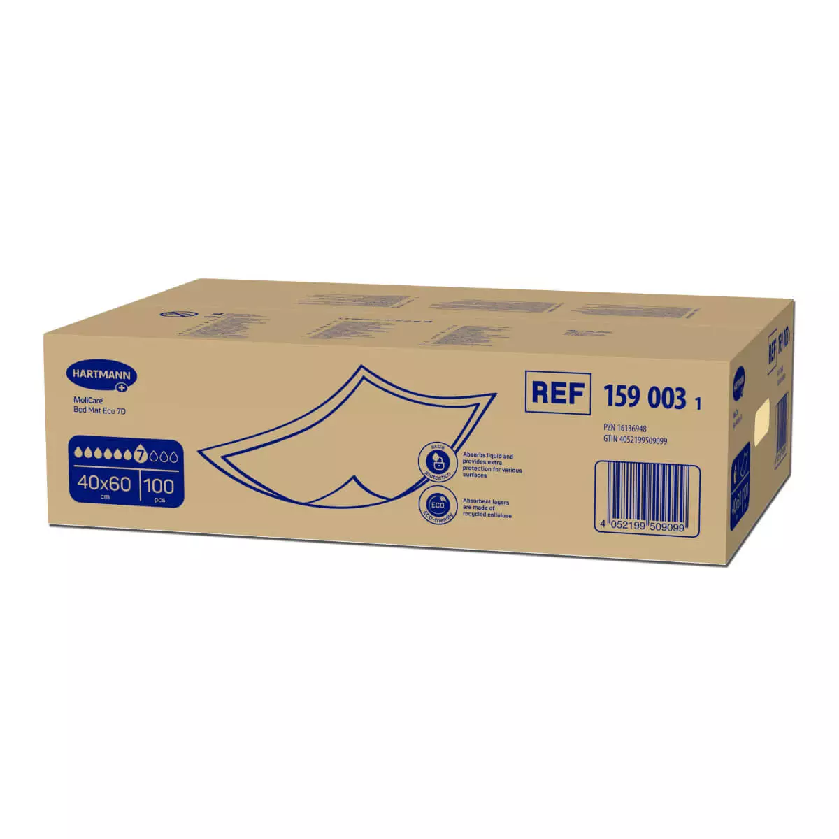  MoliCare Bed Mat Eco Bettschutzeinlagen 7 Tropfen