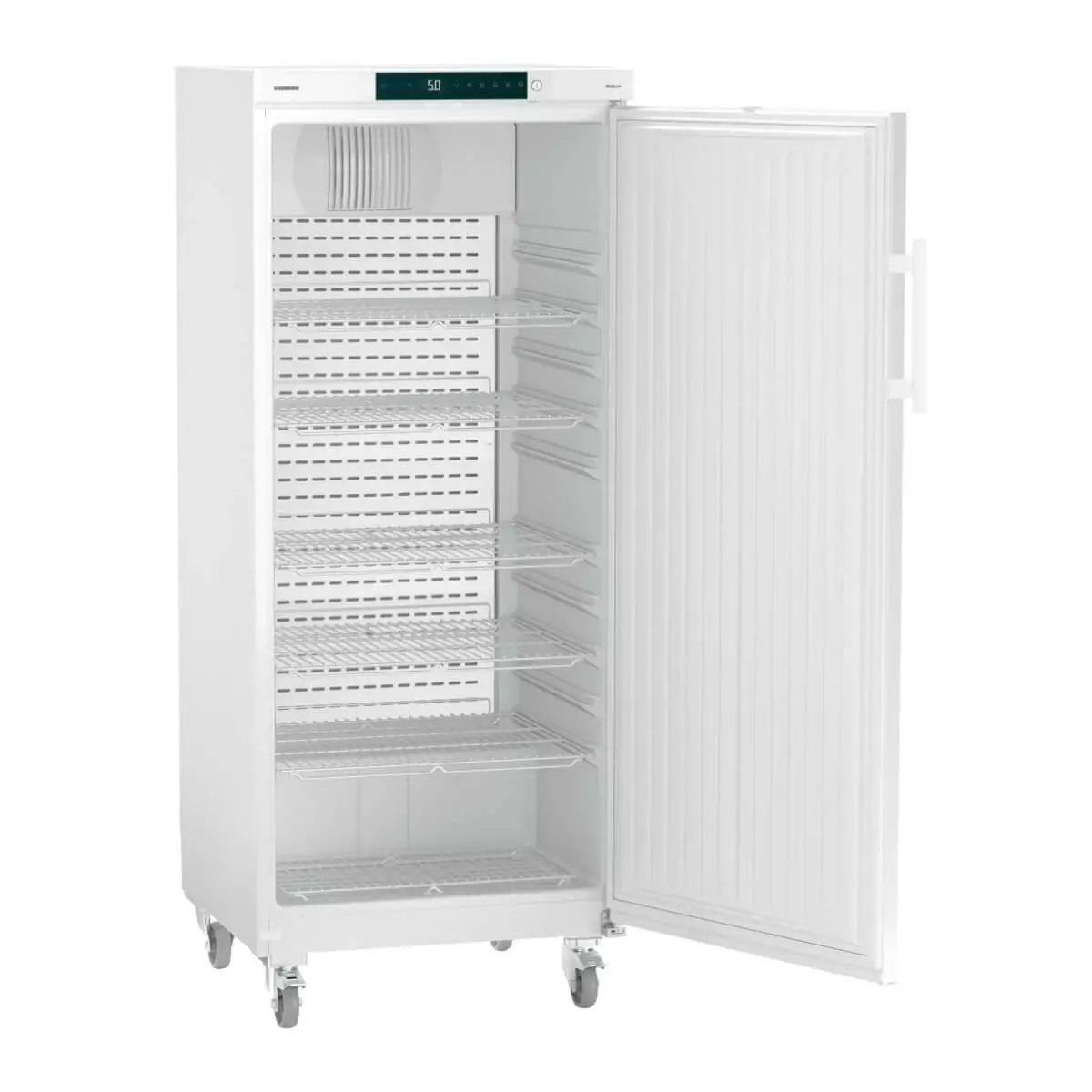 MKv 5710 MediLine Medikamentenkühlschrank mit Rollen MKv 5710 MediLine Medikamentenkühlschrank mit Rollen