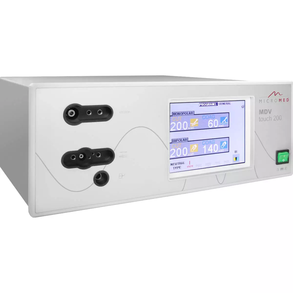  MDV touch 200 HF-Elektrochirurgiegerät