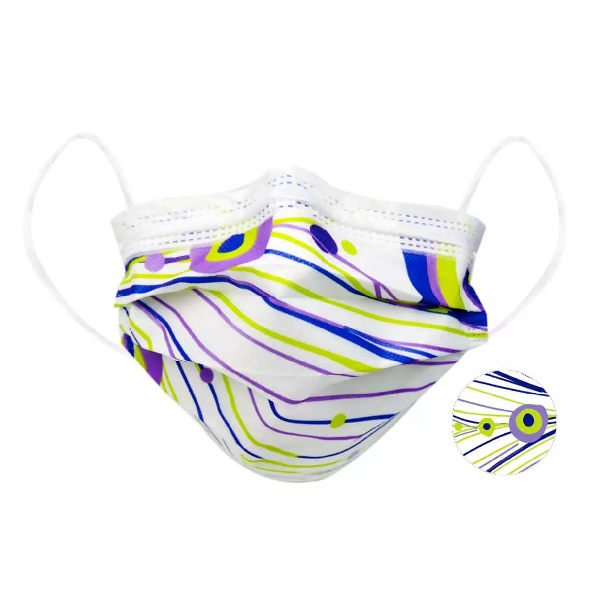  Medizinische Schutzmaske Typ IIR mit Fashion Style Print