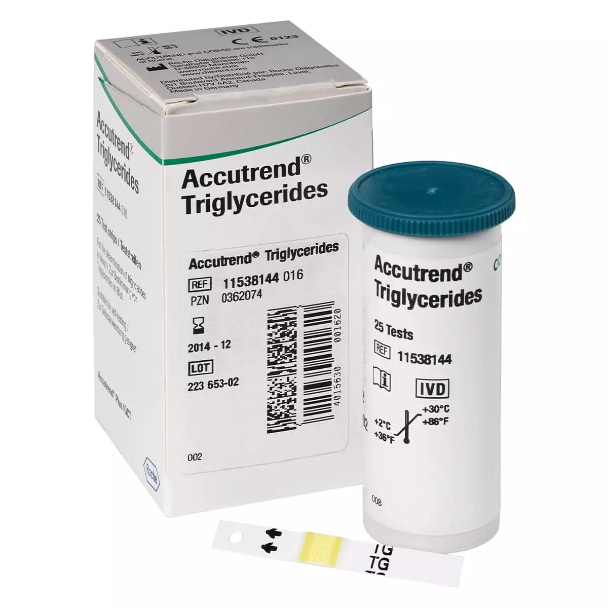  Accutrend Triglycerides Teststreifen