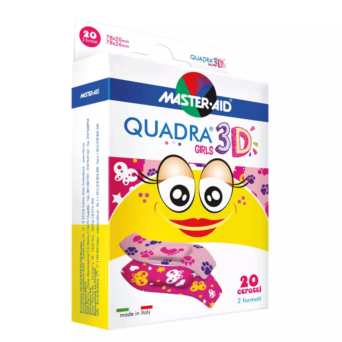  Quadra 3D Kinderpflaster