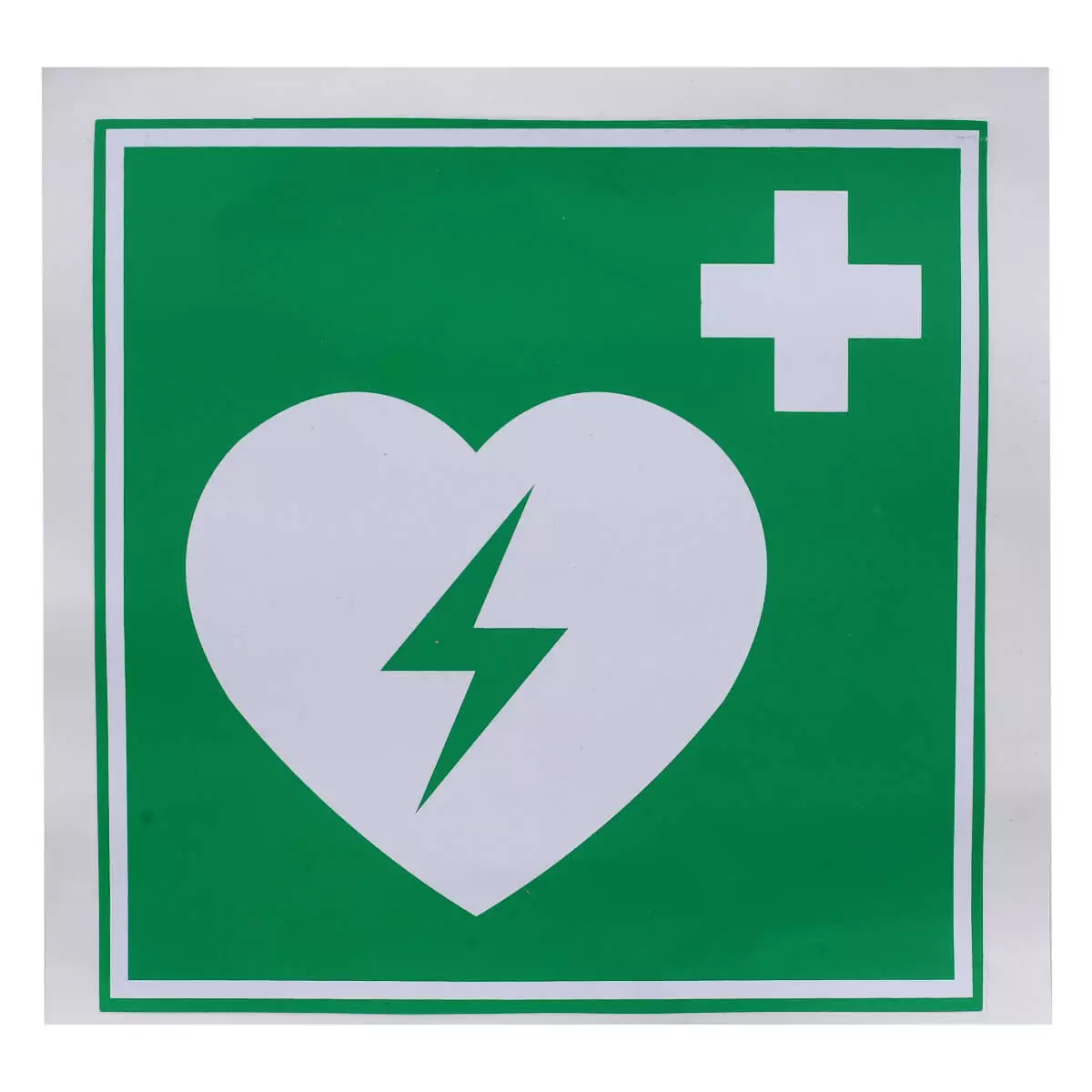  AED Vinylaufkleber