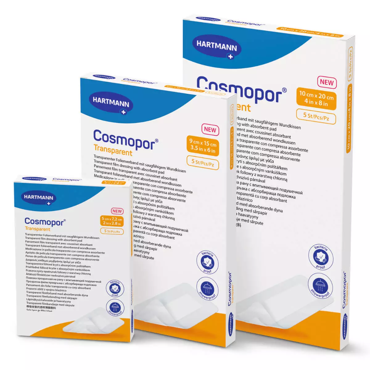  Cosmopor transparent Folienverband