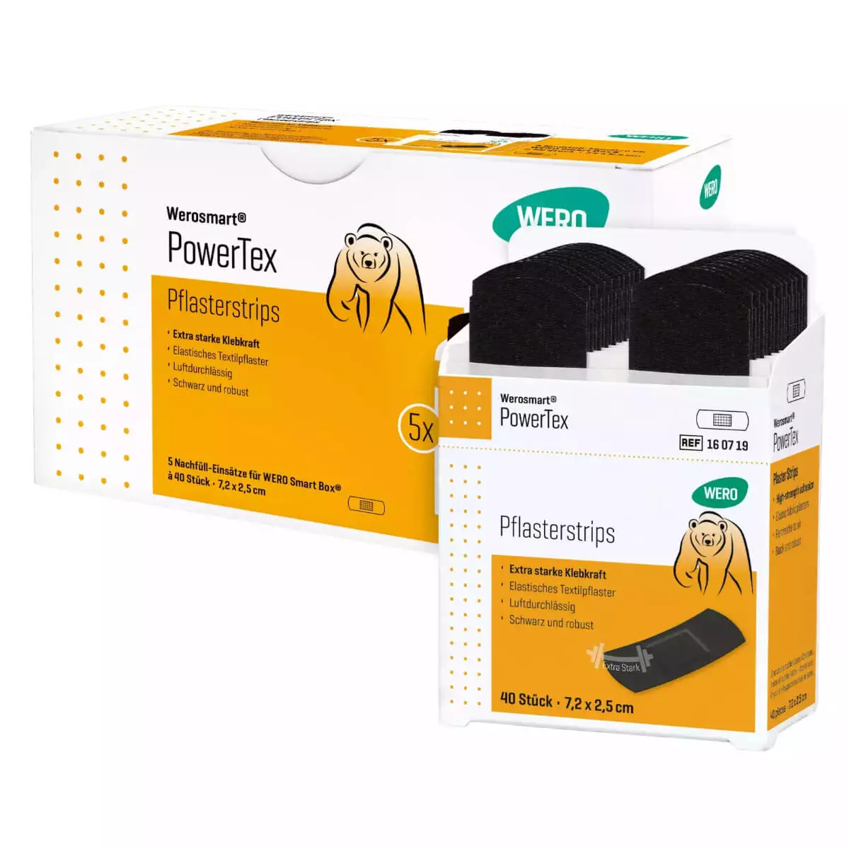  Werosmart PowerTex Pflasterspender-Einsätze
