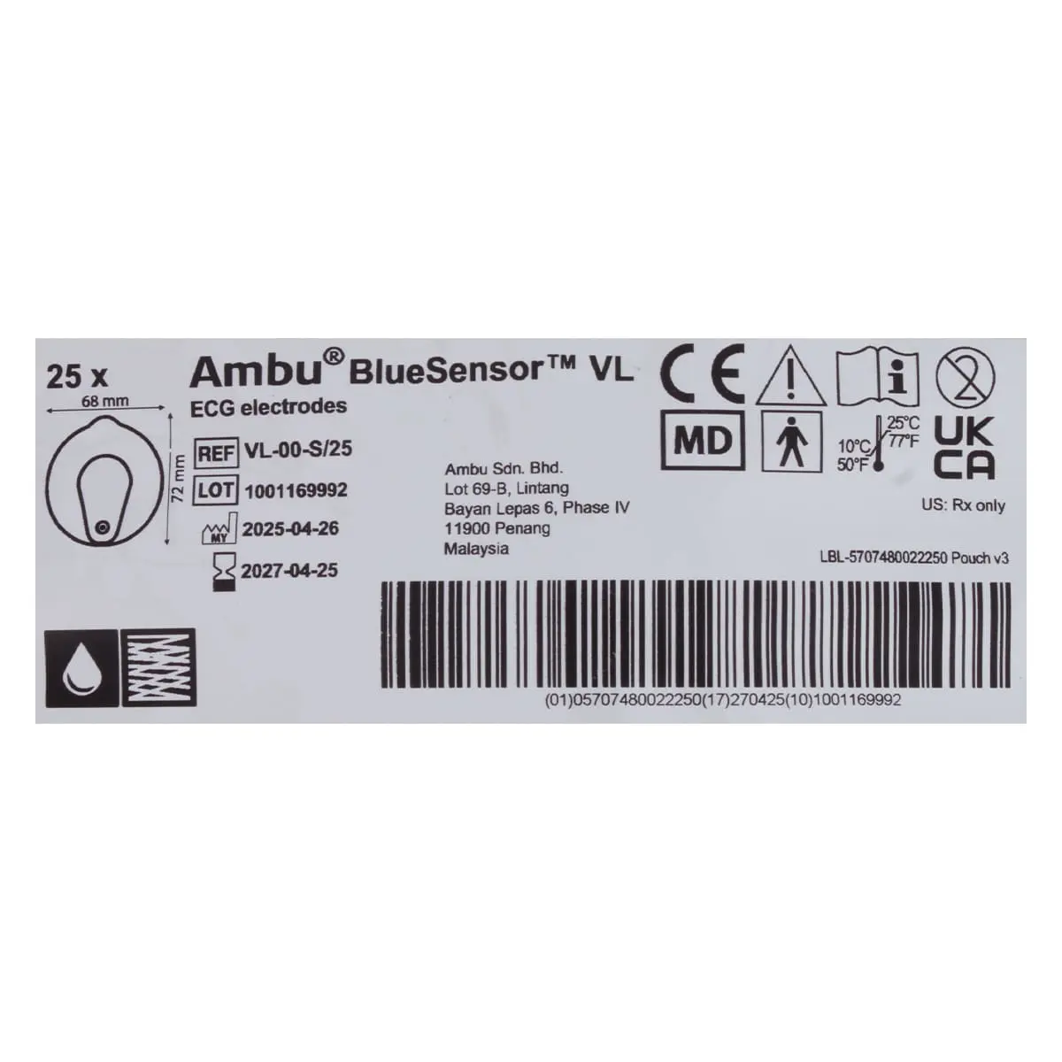  BlueSensor VL Einmal-Elektroden
