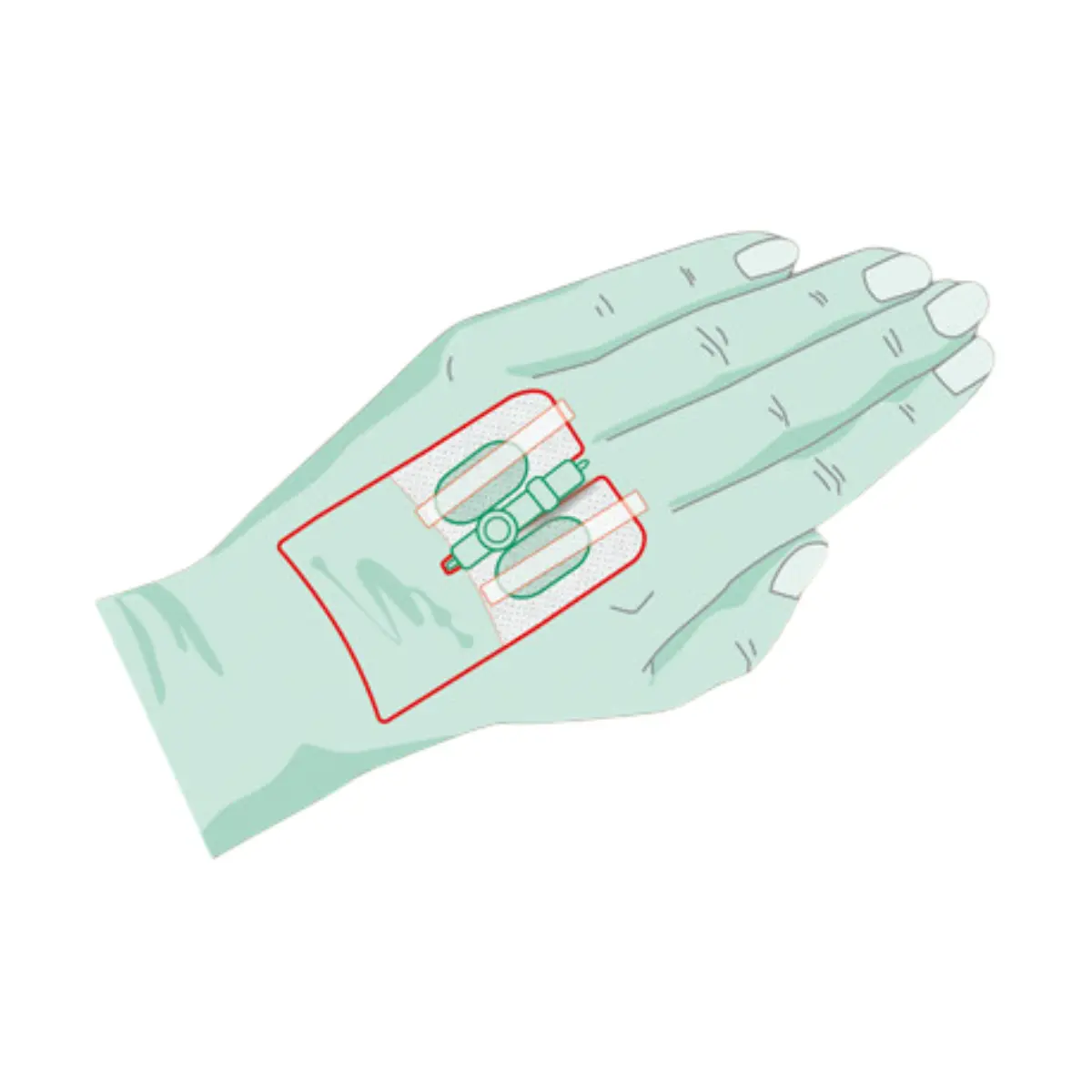 RUDAVEN-universal Kanülenfixierpflaster RUDAVEN-universal Kanülenfixierpflaster