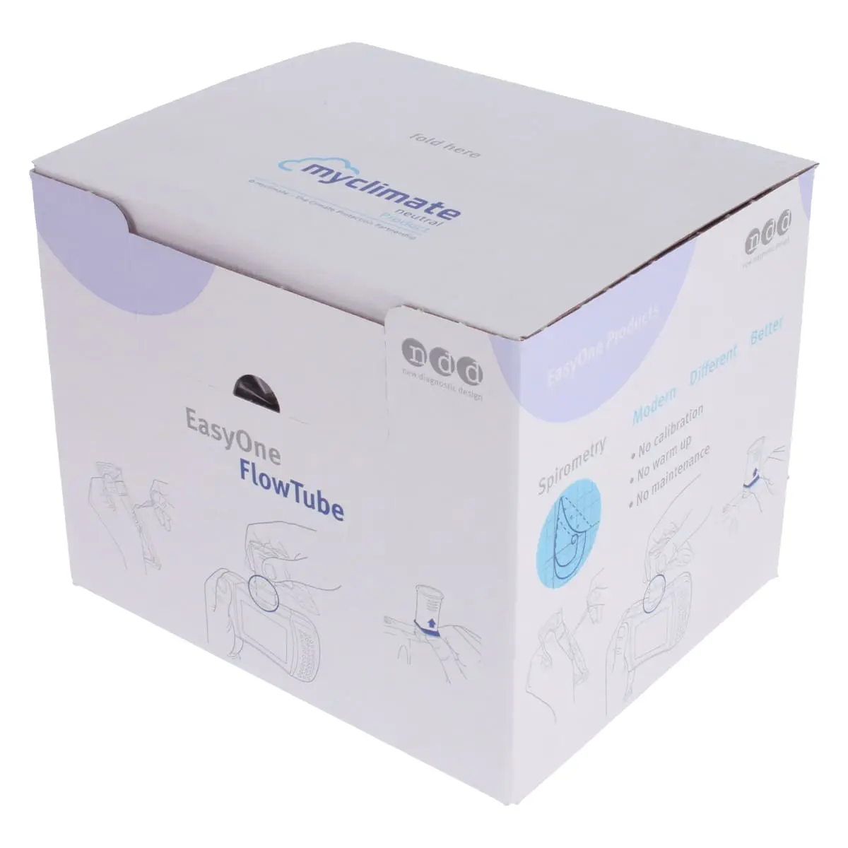 FlowTube Mundstücke für EasyOne Air Spirometer FlowTube Mundstücke für EasyOne Air Spirometer