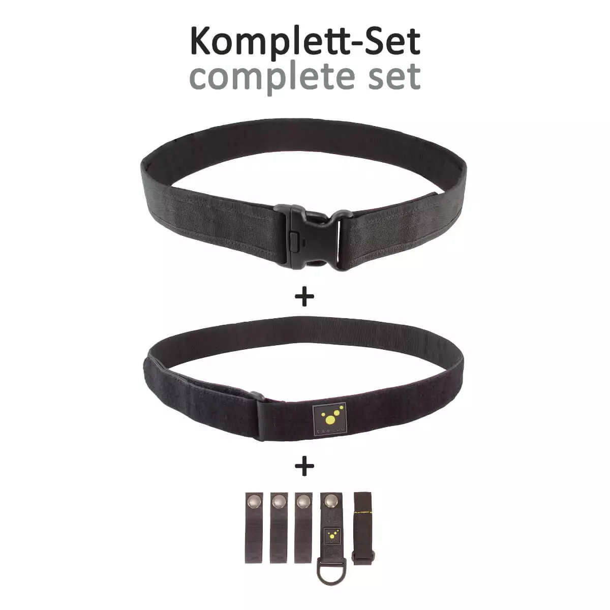  BLACK Koppel Gürtel