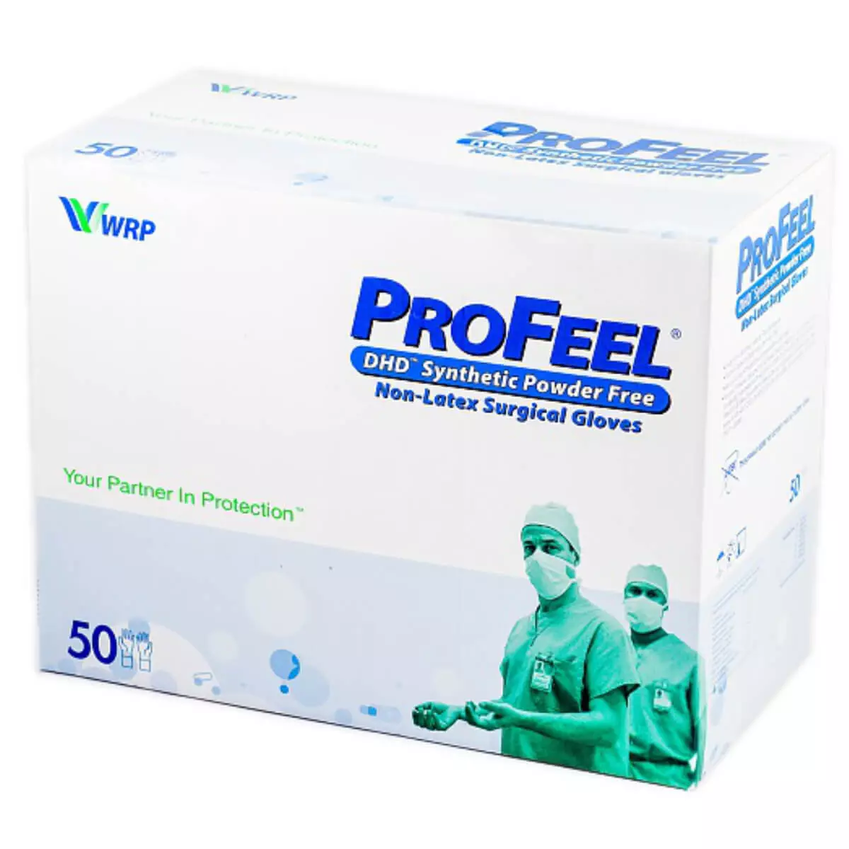  ProFeel DHD Synthetic latexfreie OP-Handschuhe