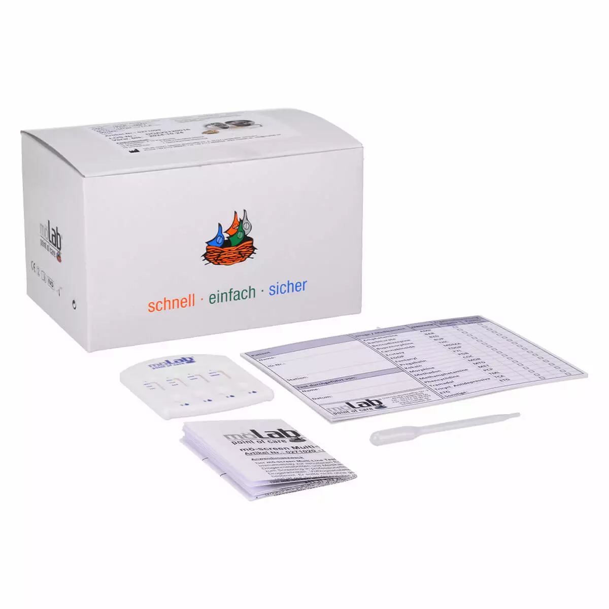  Multi-Line Urin Drogentest